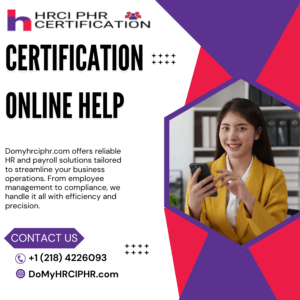 Certification Online Help