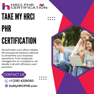 Take My HRCI PHR Certification