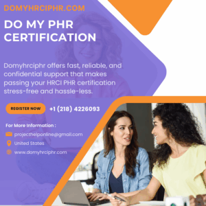 Do My PHR Certification