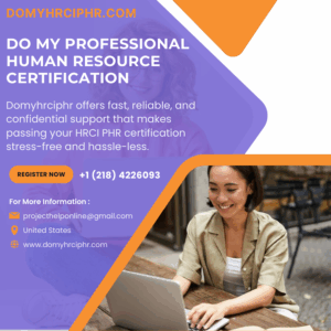 Do My Professional Human Resource Certification