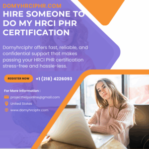 Hire Someone To Do My HRCI PHR Certification