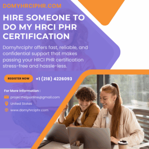 Hire Someone To Do My HRCI PHR Certification