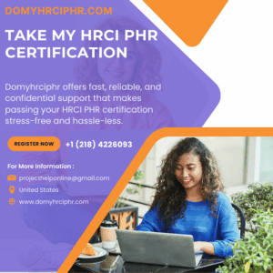 Take My HRCI PHR Certification