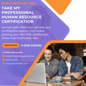 Take My Professional Human Resource Certification